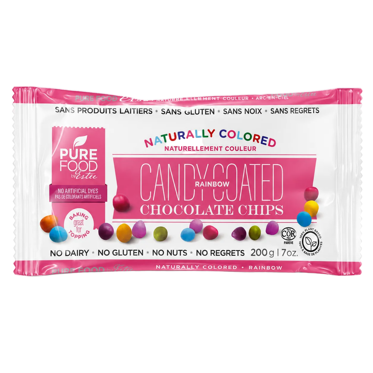 Rainbow Candy Coated Chocolate Chips Single (7 OZ)