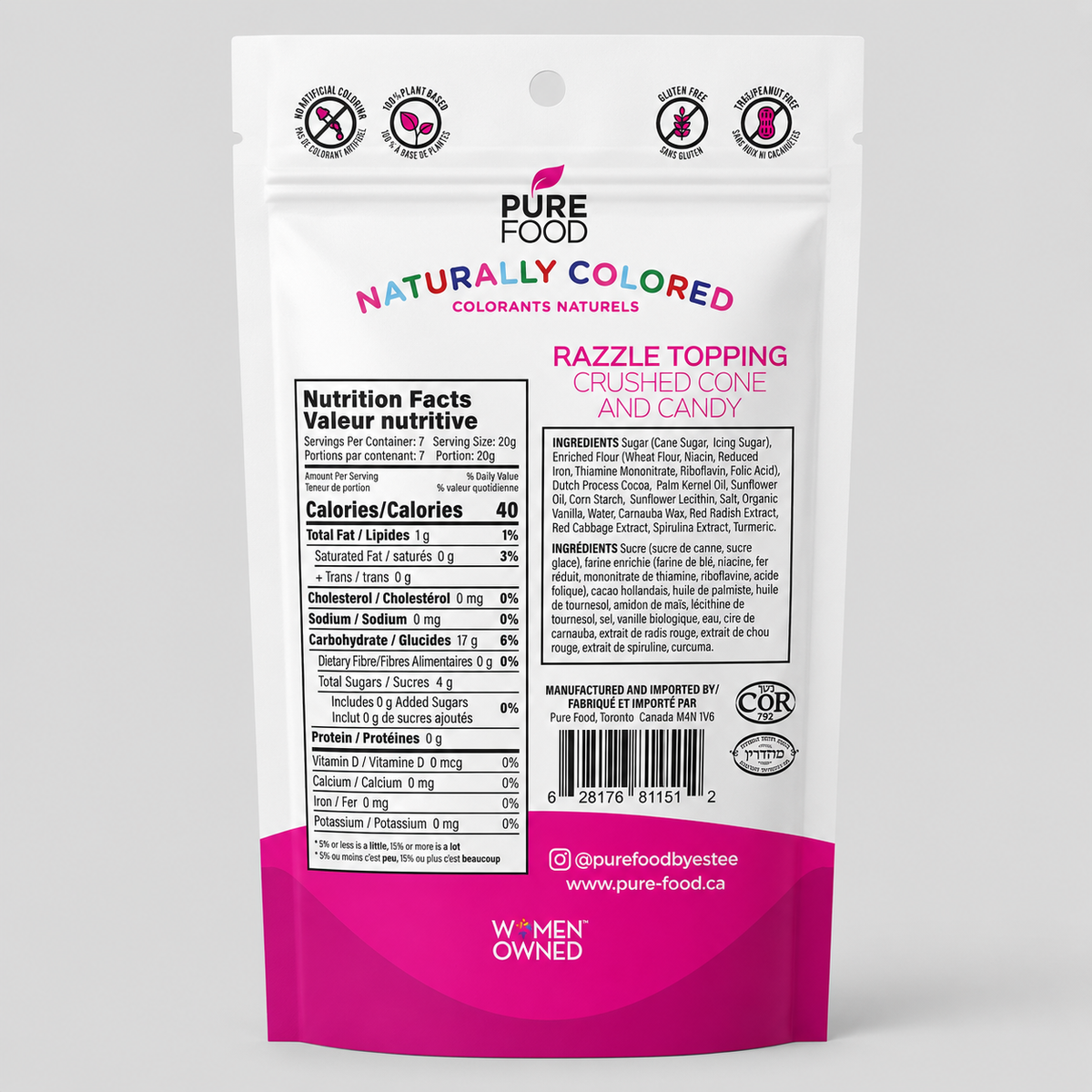 Razzle Sprinkles - Ice Cream Topper Mix