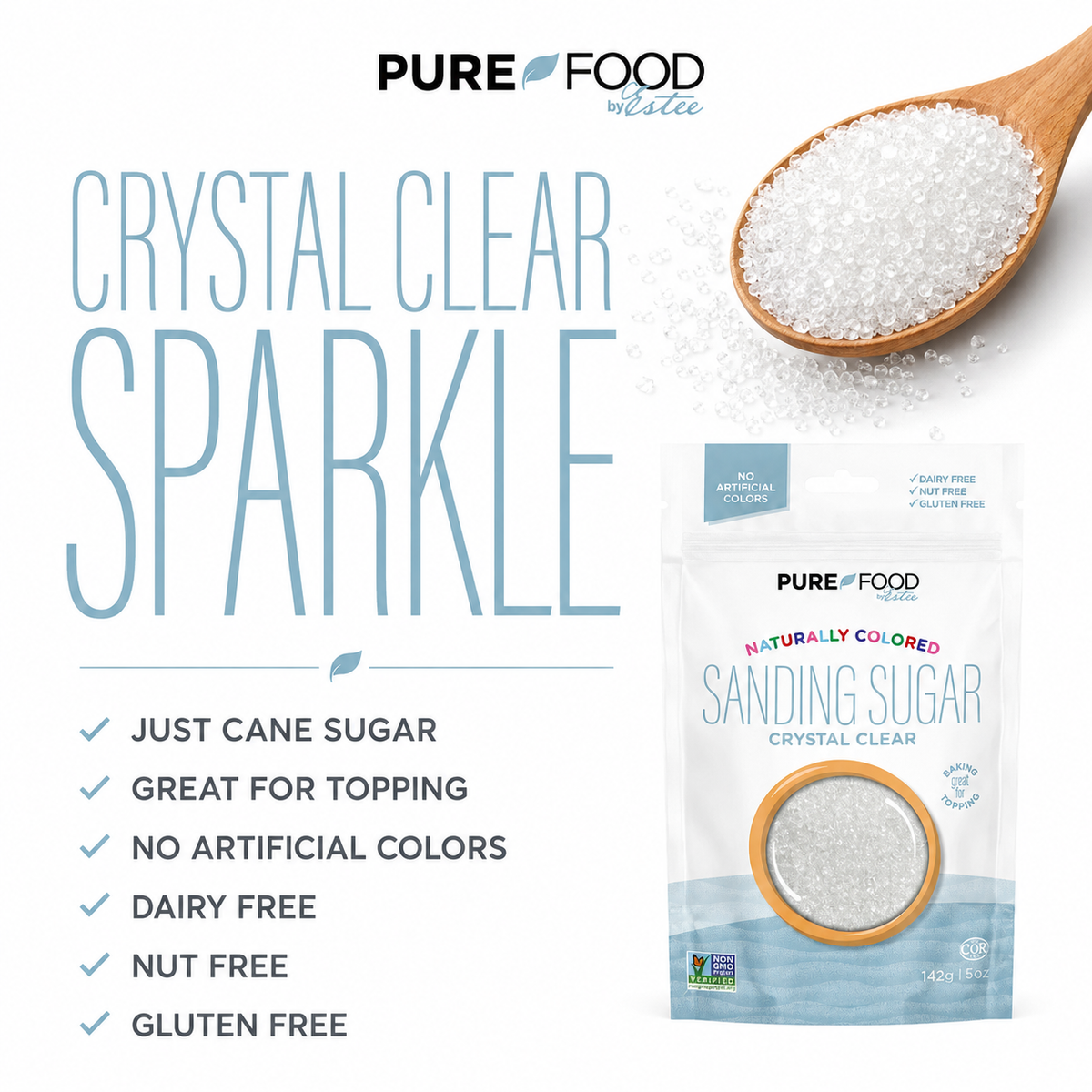 Clear Sanding Sugar
