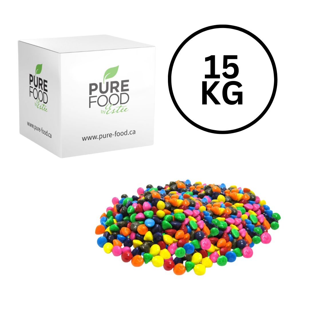 Rainbow Candy Coated Chocolate Chips Bulk