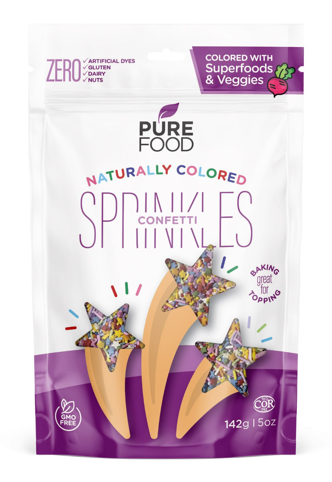 Rainbow Confetti Pop - 5 OZ - Single Bag