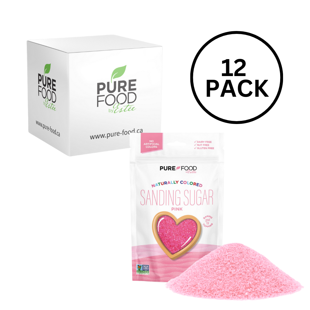Pink Sanding Sugar 12 Pack (12x 5 OZ)