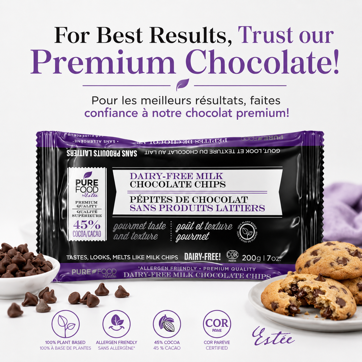 Rice Milk Chocolate Chips