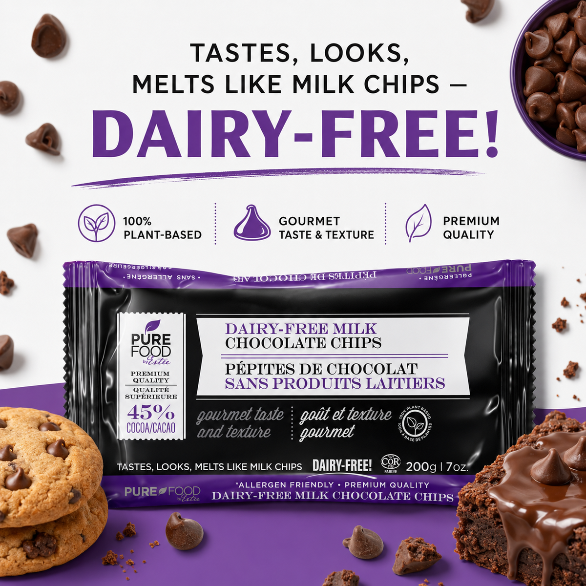 Rice Milk Chocolate Chips