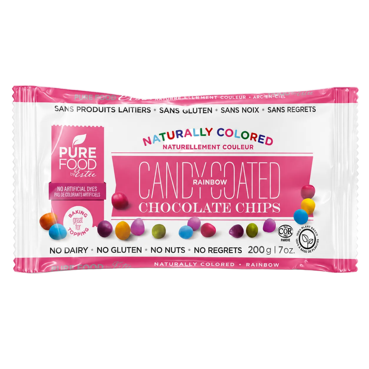 Rainbow Candy Coated Chocolate Chips