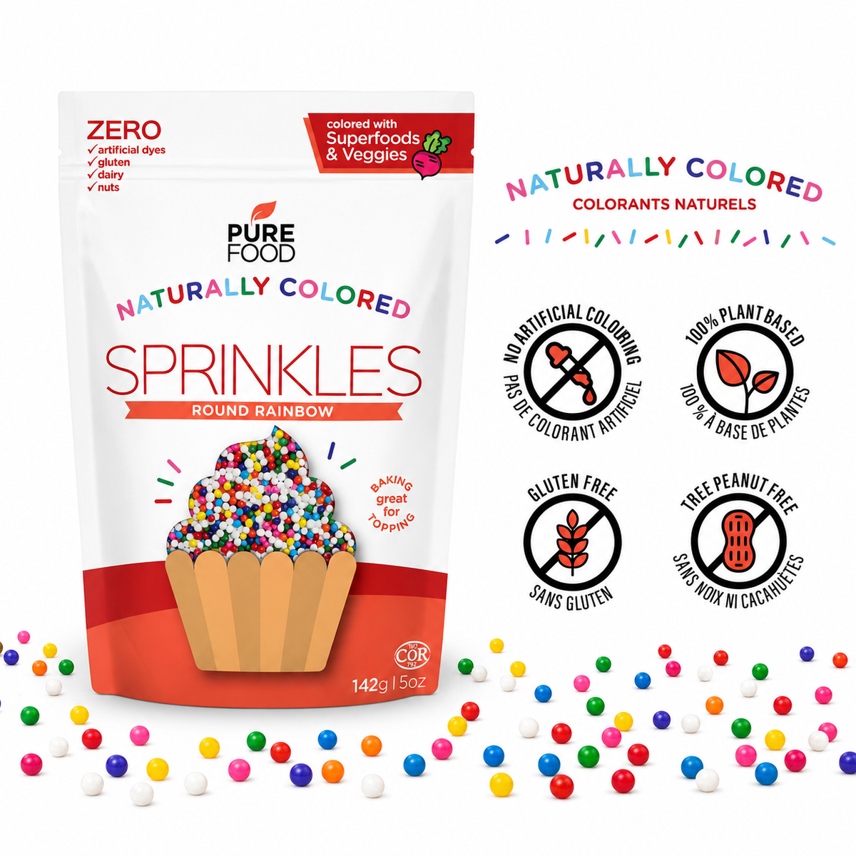 Rainbow Nonpareils