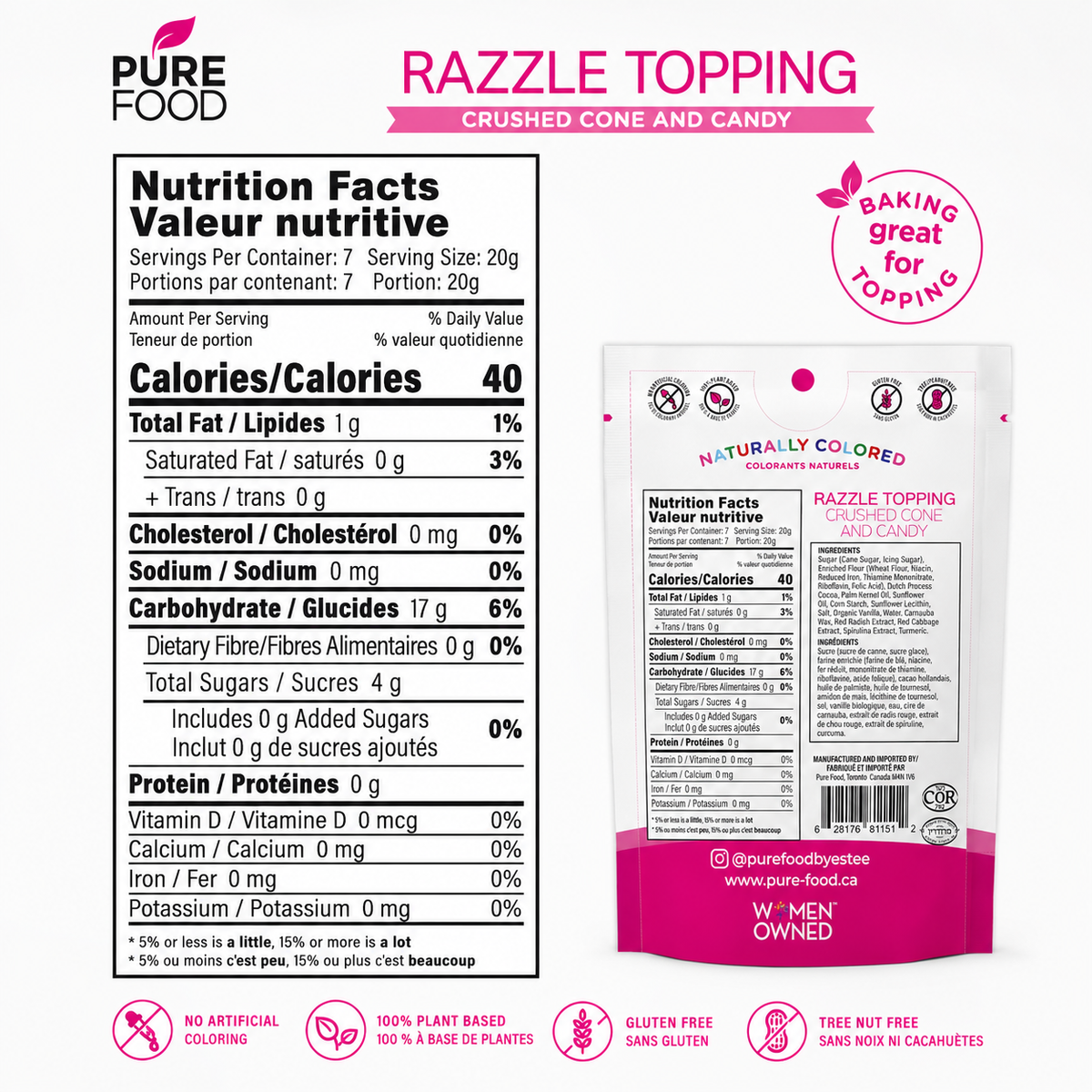 Razzle Sprinkles - Ice Cream Topper Mix