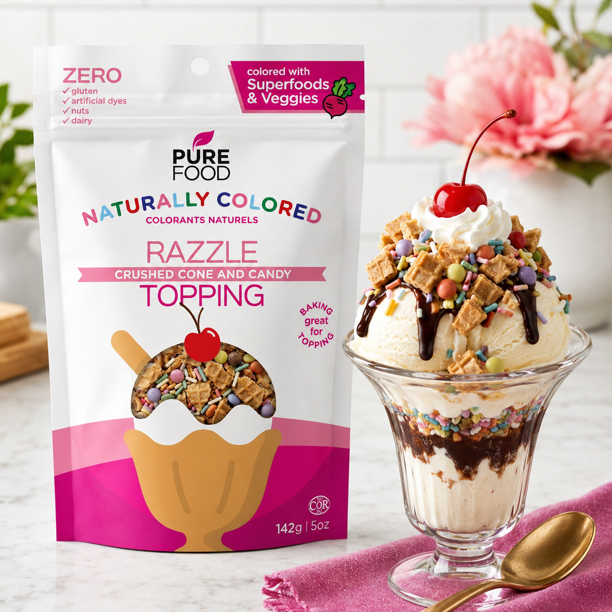 Razzle Sprinkles - Ice Cream Topper Mix