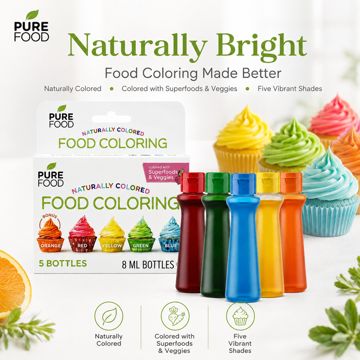 Naturally Colored Food Dye