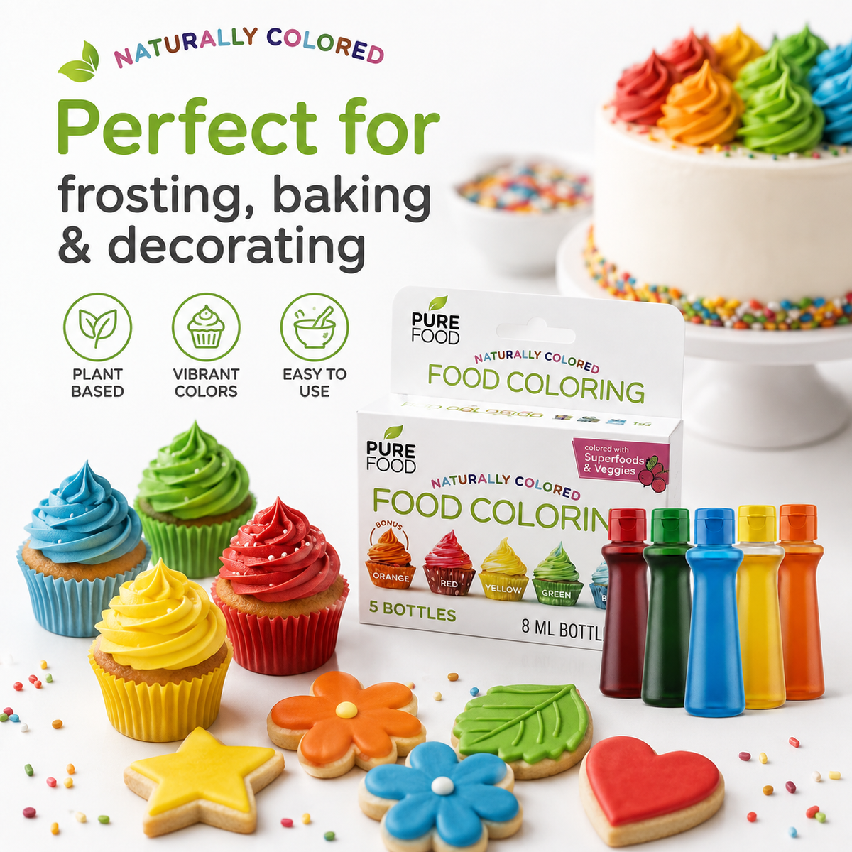 Naturally Colored Food Dye