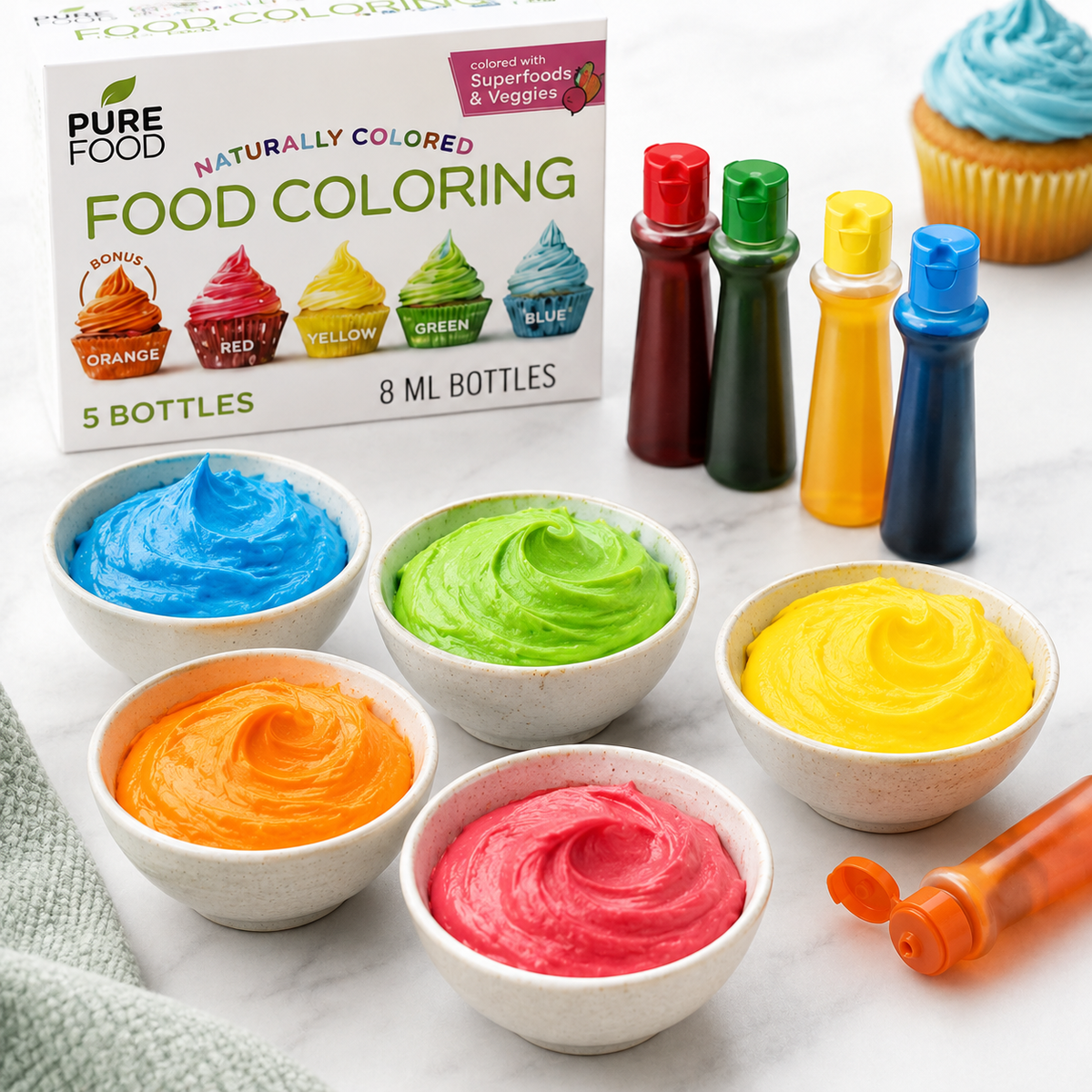 Naturally Colored Food Dye
