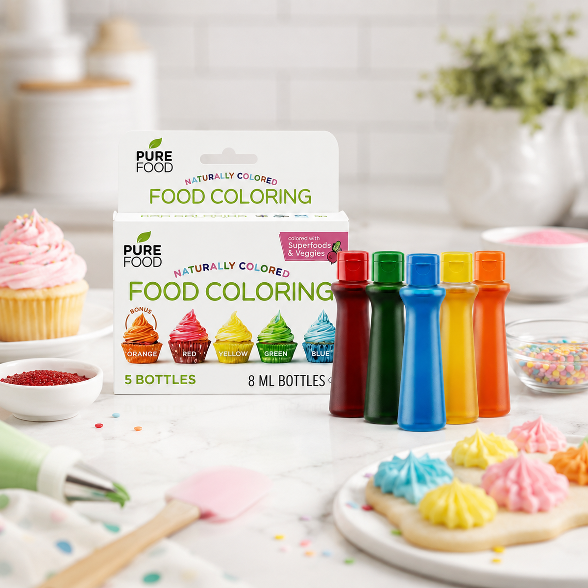 Naturally Colored Food Dye