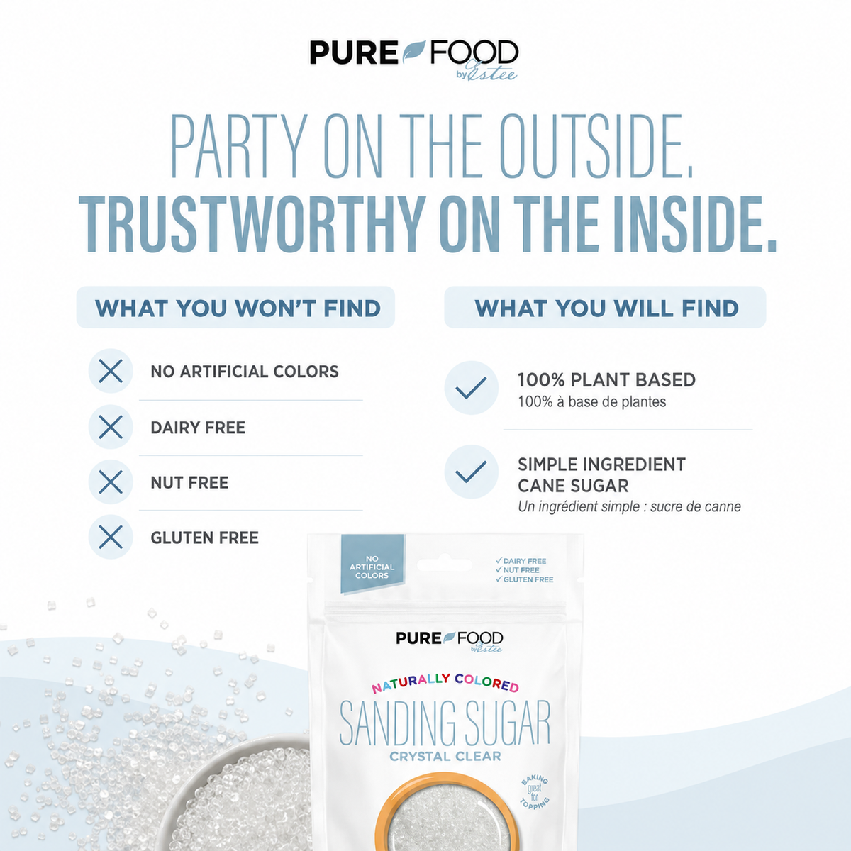 Clear Sanding Sugar