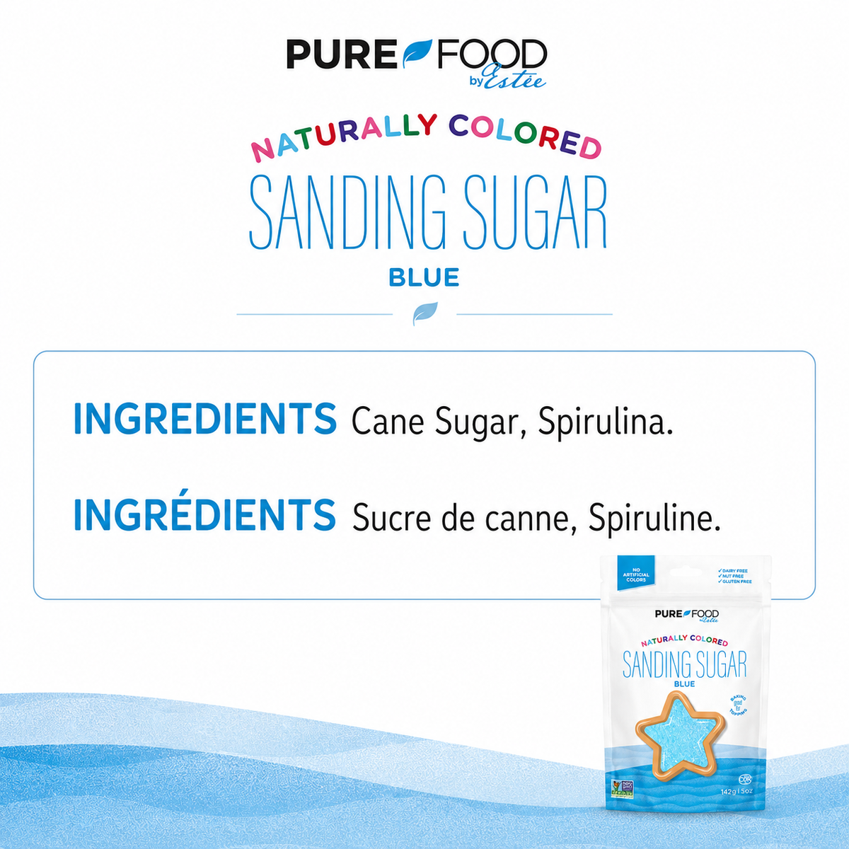 Blue Sanding Sugar