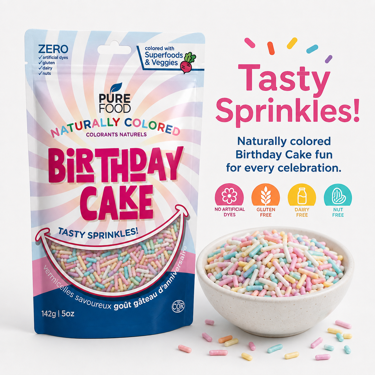 Birthday Cake Sprinkles