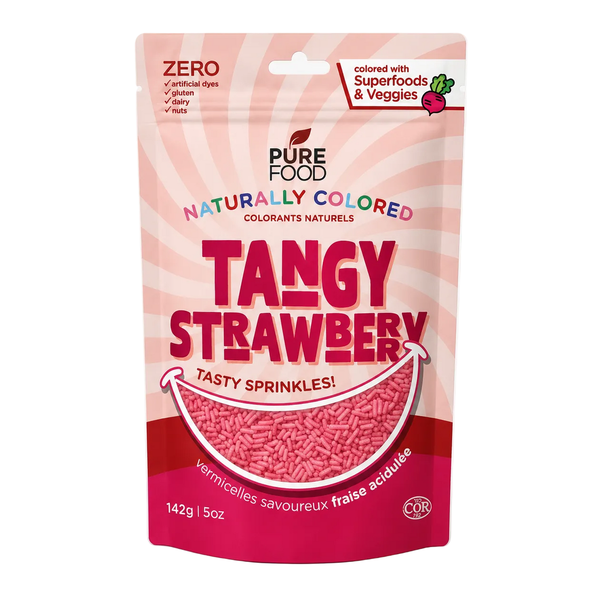 Strawberry Sprinkles Single (5 OZ)