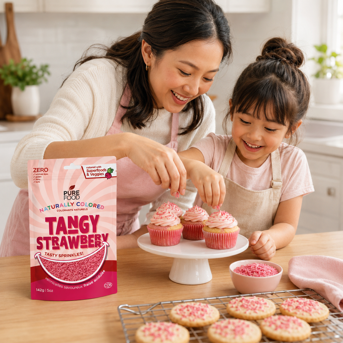 Strawberry Sprinkles - 12 Pack Case (12X5 OZ)