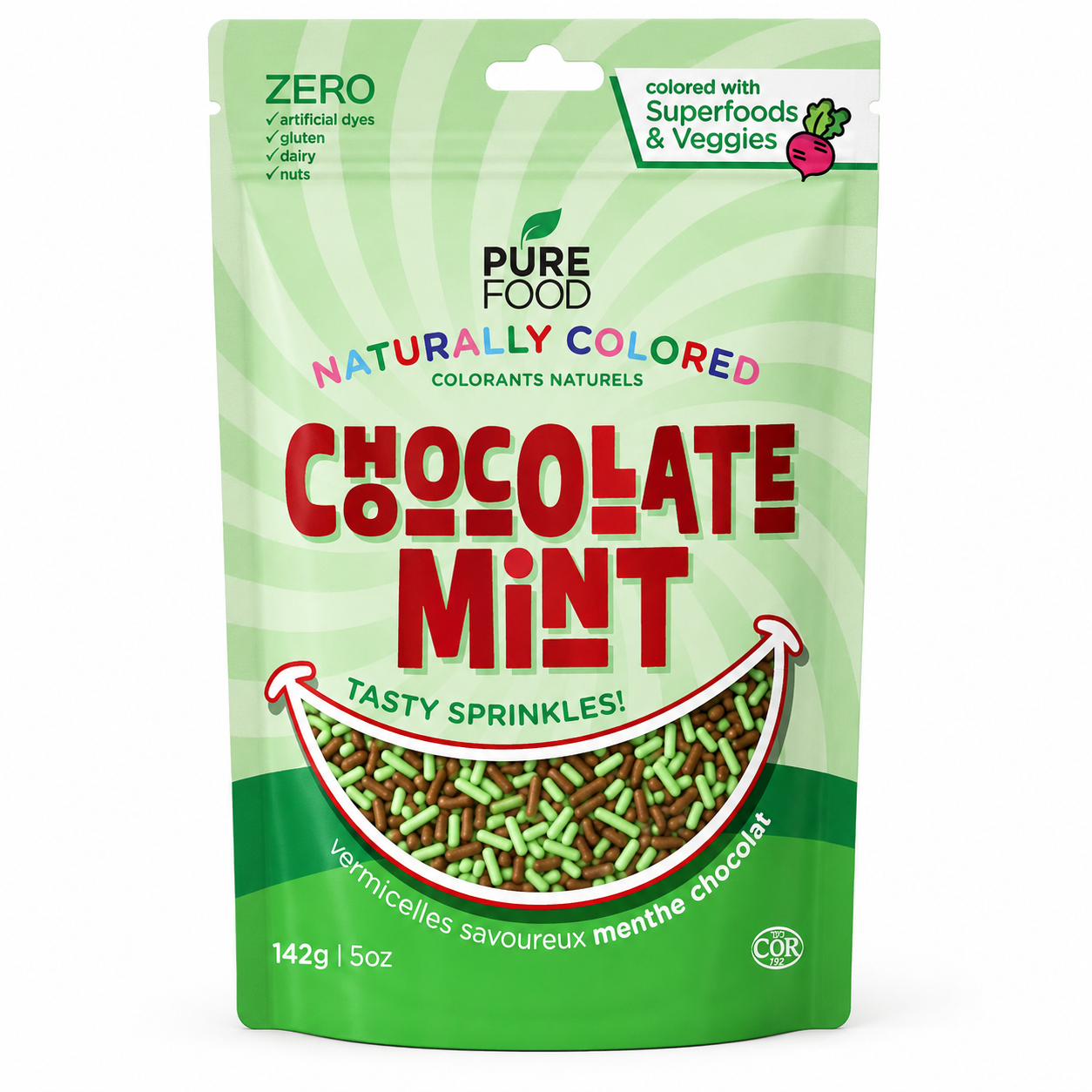 Chocolate Mint Jimmies
