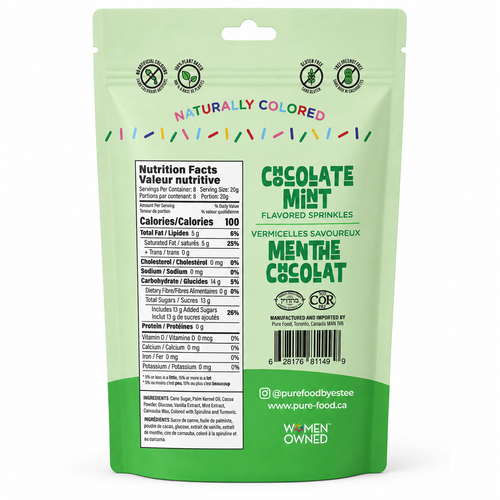 Chocolate Mint Jimmies
