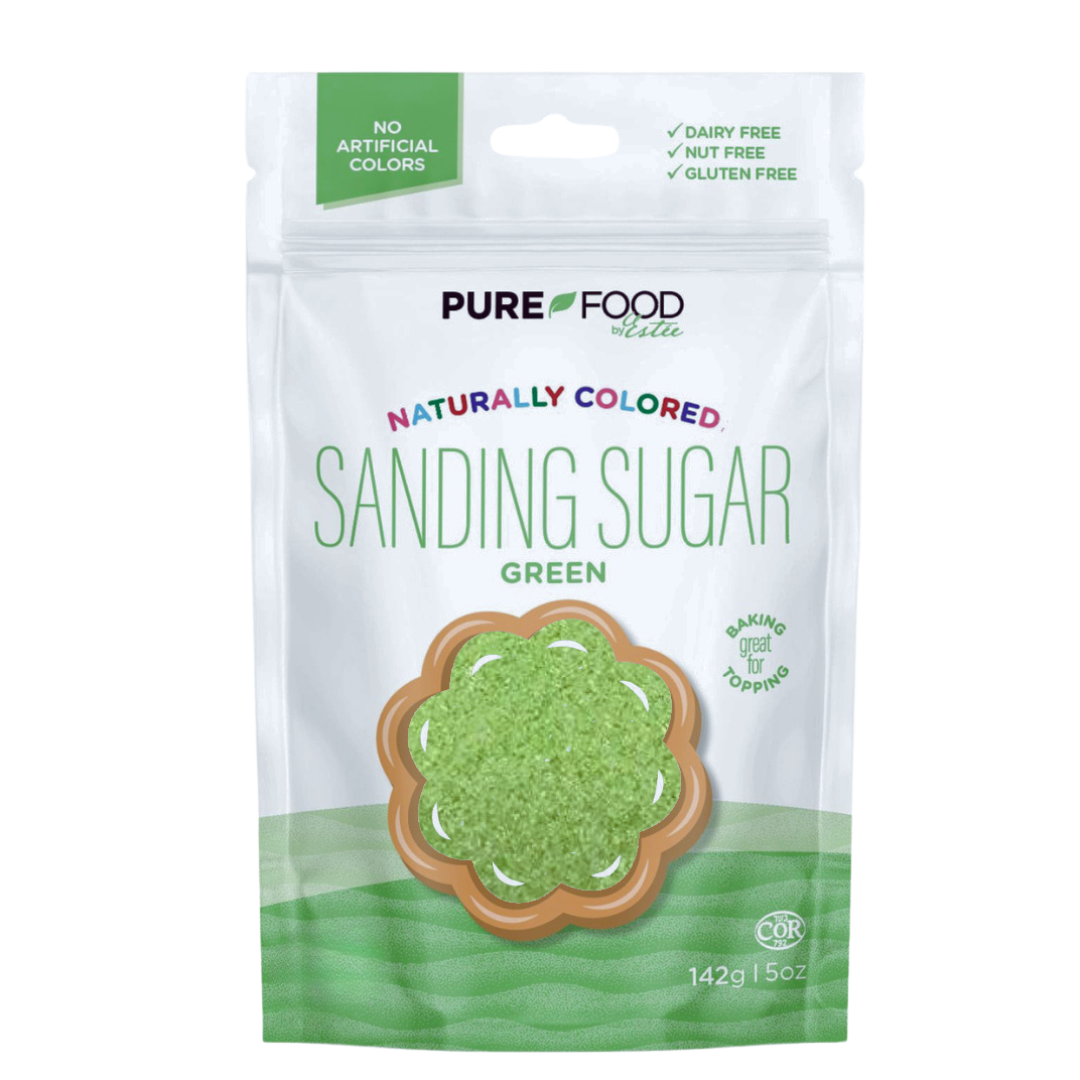 Green Sanding Sugar - 5 OZ - Single Bag