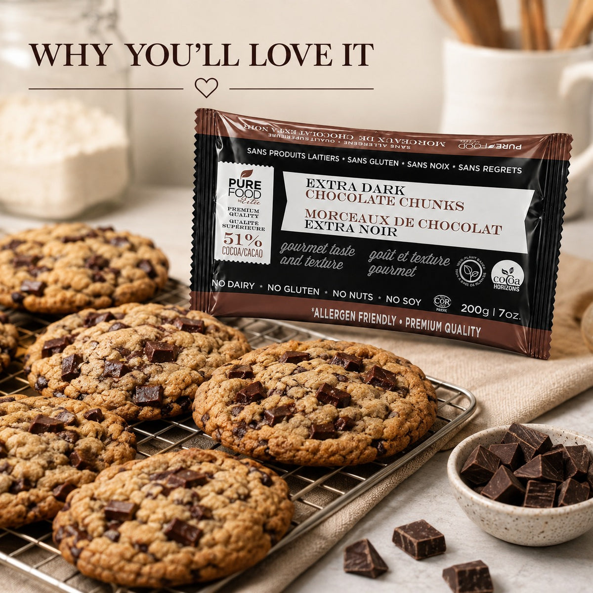 Dark Chocolate Chunks