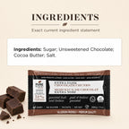 Dark Chocolate Chunks